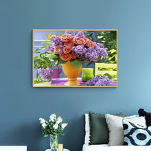 Load image into Gallery viewer, Flower Room  - Full Drill Round Drill - 40x30cm
