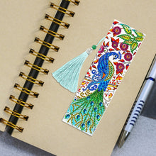 Load image into Gallery viewer, 2pcs Peacock-DIY Diamond Painting Bookmark
