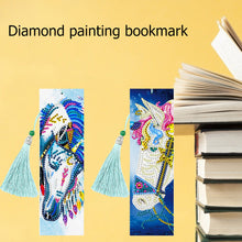 Load image into Gallery viewer, 2pcs Horse-DIY Diamond Painting Bookmark
