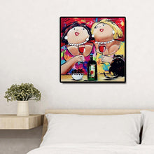 Load image into Gallery viewer, Women  - Full Drill Round Drill - 30x30cm
