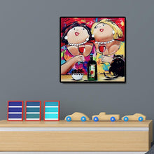 Load image into Gallery viewer, Women  - Full Drill Round Drill - 30x30cm
