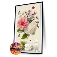 Load image into Gallery viewer, Flower  - Full Drill Round Drill - 45x85cm
