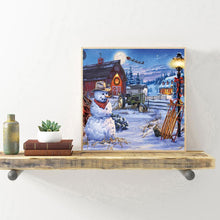 Load image into Gallery viewer, Snow Scene  - Full Drill Round Drill - 30x30cm
