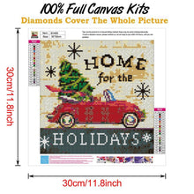 Load image into Gallery viewer, Christmas  - Full Drill Round Drill - 30x30cm
