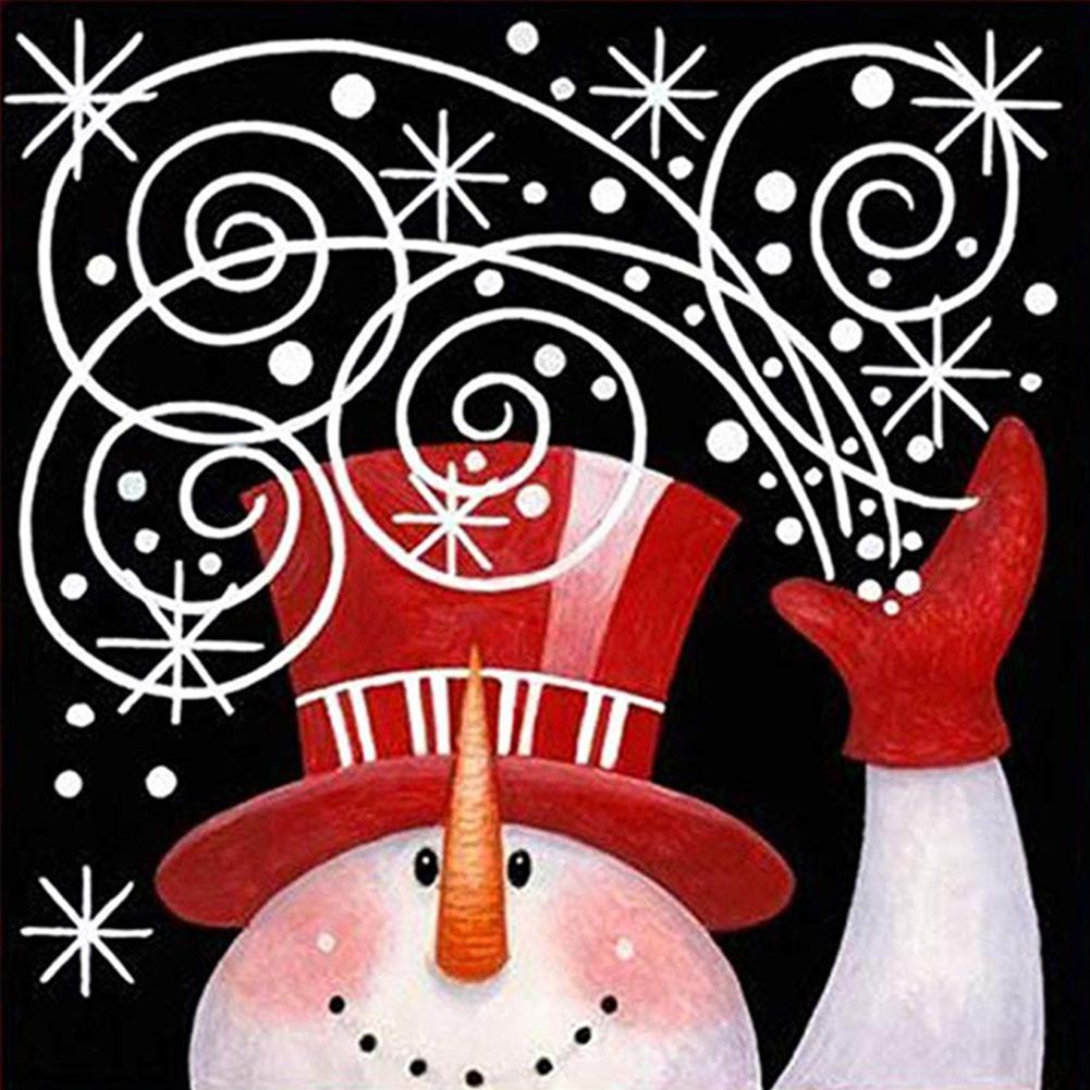 Christmas  - Full Drill Round Drill - 30x30cm