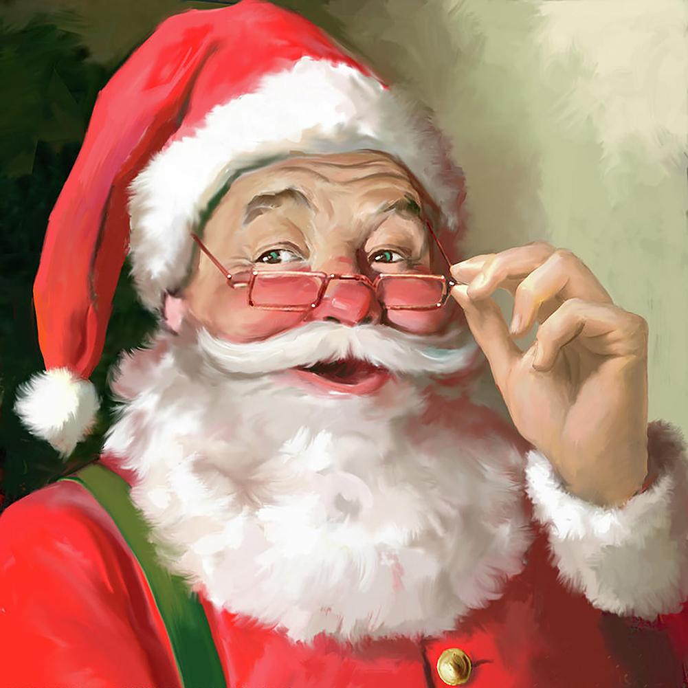 Christmas  - Full Drill Round Drill - 30x30cm