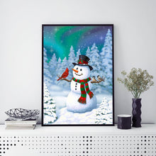 Load image into Gallery viewer, Snowman  - Full Drill Round Drill - 30x40cm
