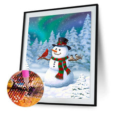 Load image into Gallery viewer, Snowman  - Full Drill Round Drill - 30x40cm
