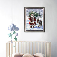 Load image into Gallery viewer, Santa Claus Set  - Full Drill Round Drill - 30x40cm
