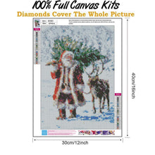 Load image into Gallery viewer, Santa Claus Set  - Full Drill Round Drill - 30x40cm
