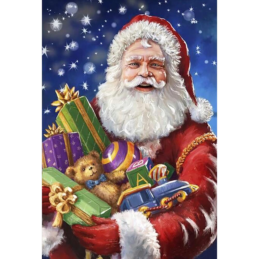 Santa Claus Set  - Full Drill Round Drill - 30x40cm