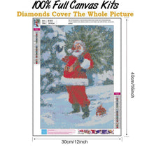 Load image into Gallery viewer, Santa Claus Set  - Full Drill Round Drill - 30x40cm
