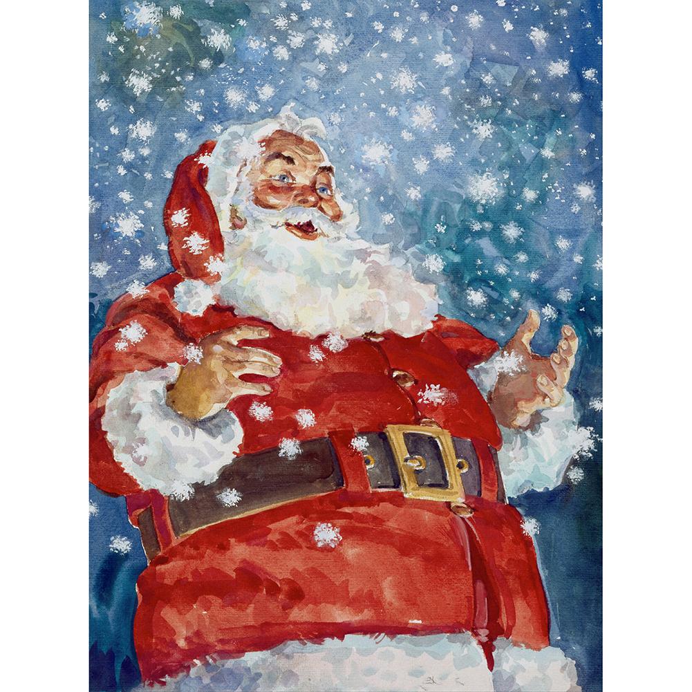 Santa Claus  - Full Drill Round Drill - 30x40cm