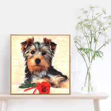 Load image into Gallery viewer, Dog Animal  - Full Drill Round Drill - 30x30cm

