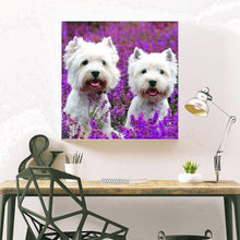 Load image into Gallery viewer, Dog Animal  - Full Drill Round Drill - 30x30cm

