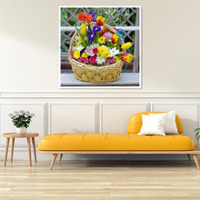 Load image into Gallery viewer, Flowers  - Full Drill Round Drill - 30x30cm
