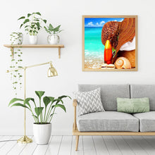 Load image into Gallery viewer, Seaside - Full Drill Round Drill - 30x30cm
