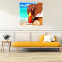 Load image into Gallery viewer, Seaside - Full Drill Round Drill - 30x30cm
