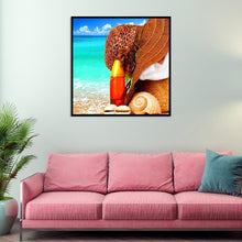 Load image into Gallery viewer, Seaside - Full Drill Round Drill - 30x30cm
