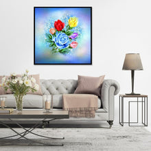 Load image into Gallery viewer, Flowers  - Full Drill Round Drill - 30x30cm
