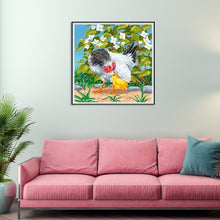 Load image into Gallery viewer, Chicken - Full Drill Round Drill - 30x30cm
