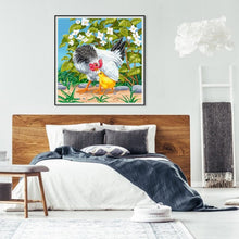 Load image into Gallery viewer, Chicken - Full Drill Round Drill - 30x30cm
