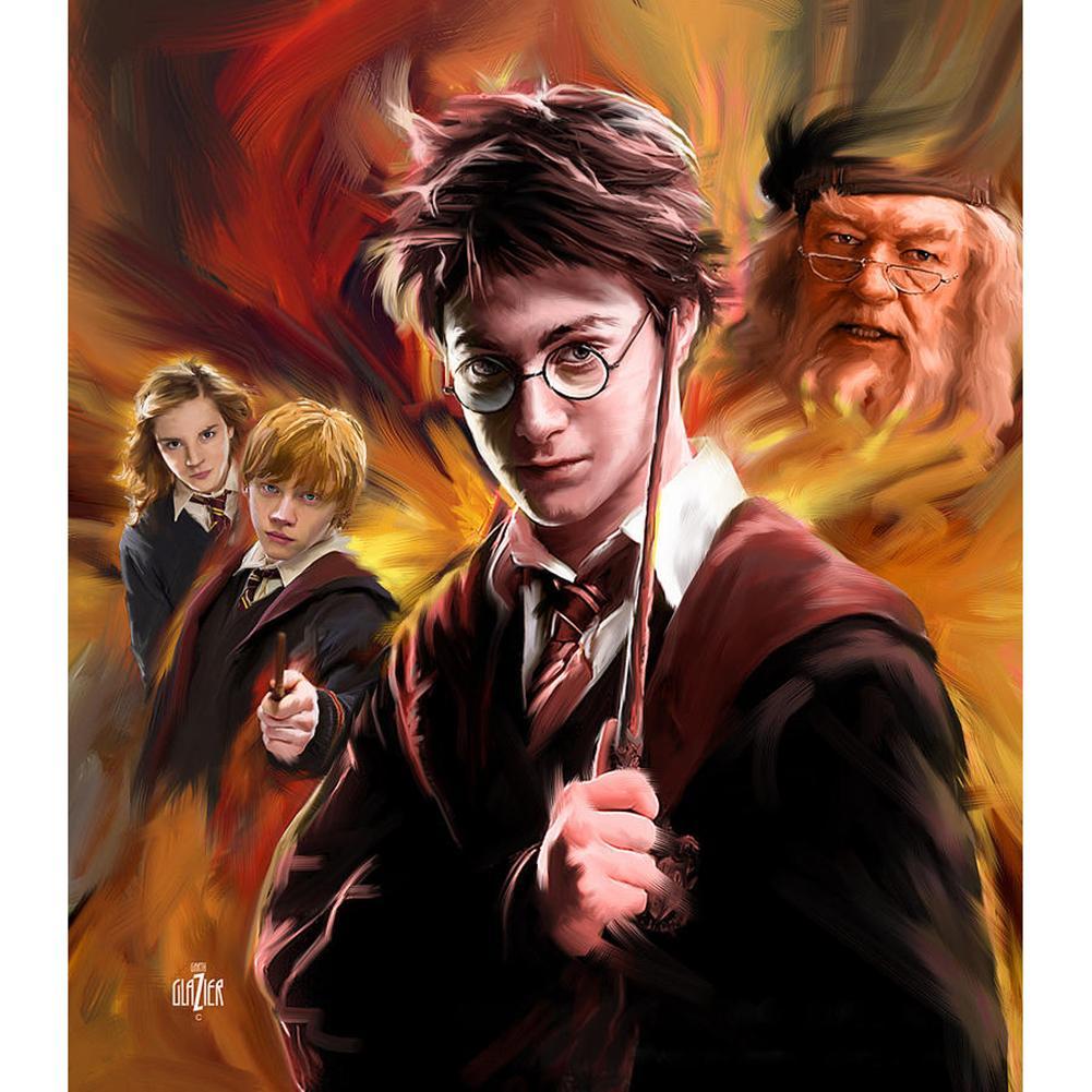 Fiction Character - Full Drill Round Drill - 30x40cm