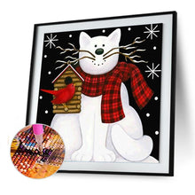 Load image into Gallery viewer, Cat - Full Drill Round Drill - 30x30cm
