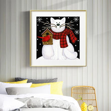 Load image into Gallery viewer, Cat - Full Drill Round Drill - 30x30cm
