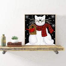 Load image into Gallery viewer, Cat - Full Drill Round Drill - 30x30cm

