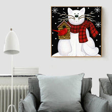 Load image into Gallery viewer, Cat - Full Drill Round Drill - 30x30cm
