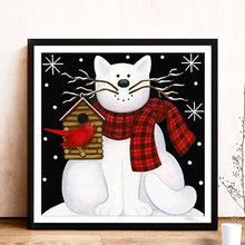 Load image into Gallery viewer, Cat - Full Drill Round Drill - 30x30cm
