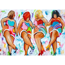 Load image into Gallery viewer, Girl  - Full Drill Round Drill - 40x30cm
