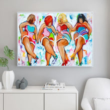 Load image into Gallery viewer, Girl  - Full Drill Round Drill - 40x30cm
