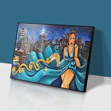 Load image into Gallery viewer, Girl  - Full Drill Round Drill - 40x30cm
