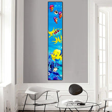 Load image into Gallery viewer, Fish and Seahorse Animal - Full Drill Round Drill - 25x115cm
