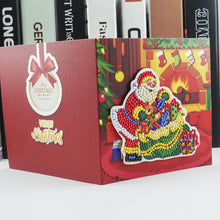 Load image into Gallery viewer, 8pcs/Set-Christmas-Diamond Greeting Cards
