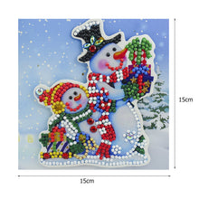 Load image into Gallery viewer, 8pcs/Set-Christmas-Diamond Greeting Cards
