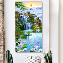 Load image into Gallery viewer, Fantasy Nature Set - Full Drill Round Drill - 45x85cm
