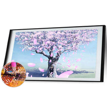 Load image into Gallery viewer, Cherry Blossoms - Full Drill Round Drill - 85x45cm
