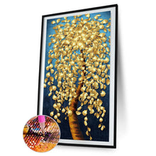 Load image into Gallery viewer, Golden Tree - Full Drill Round Drill - 45x85cm
