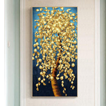 Load image into Gallery viewer, Golden Tree - Full Drill Round Drill - 45x85cm
