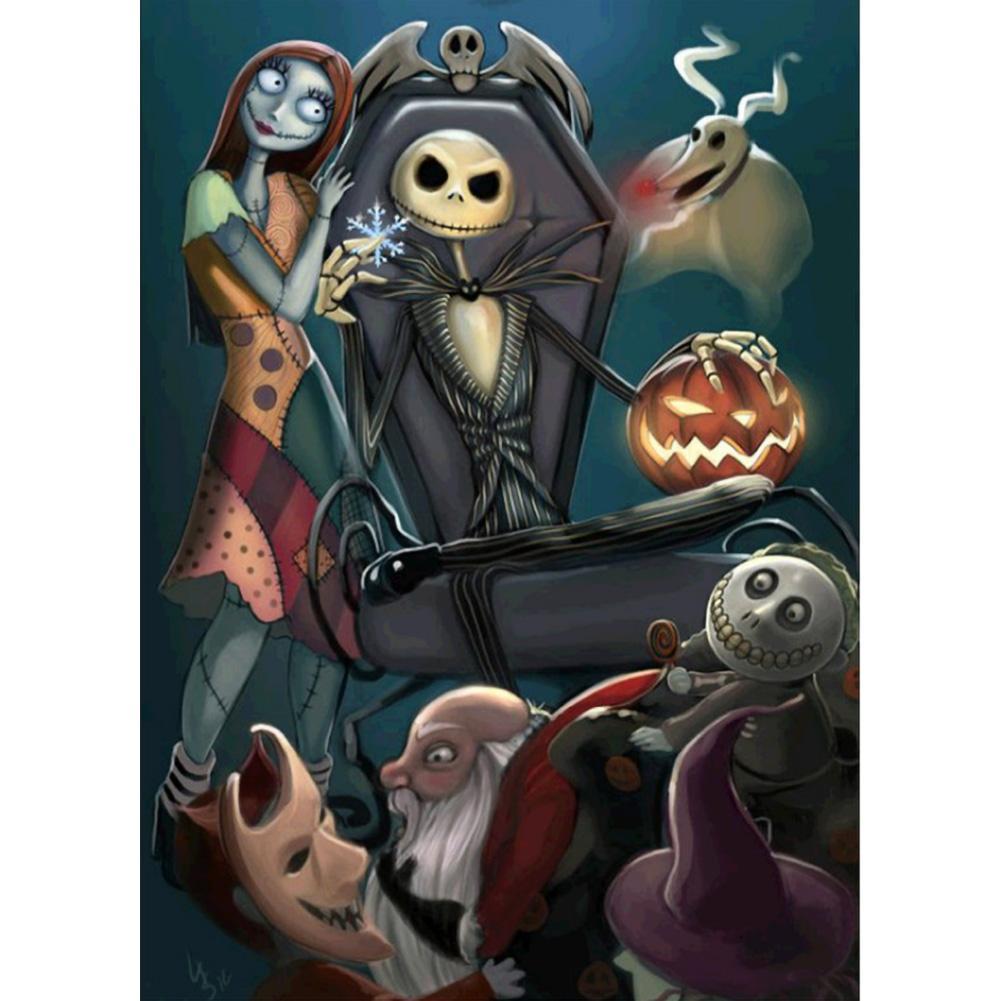 Halloween  - Full Drill Round Drill - 30x40cm