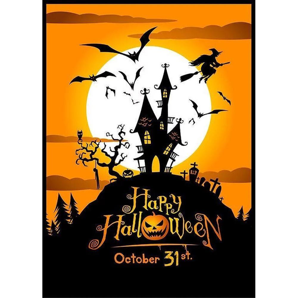 Halloween  - Full Drill Round Drill - 30x40cm