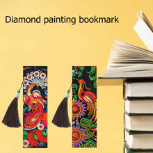 Load image into Gallery viewer, 2pcs Peacock-DIY Diamond Painting Bookmark
