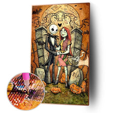 Load image into Gallery viewer, Animated Halloween  - Full Drill Round Drill - 30x40cm
