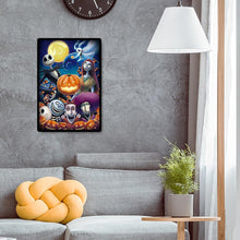 Load image into Gallery viewer, Animated Halloween  - Full Drill Round Drill - 30x40cm
