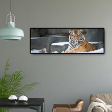 Load image into Gallery viewer, Tiger Animal Kid - Full Drill Round Drill - 80x30cm
