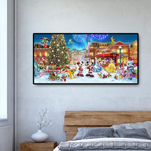 Load image into Gallery viewer, Christmas Park Xmas - Full Drill Round Drill - 100x50cm
