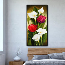 Load image into Gallery viewer, Flower - Full Drill Round Drill - 45x85cm
